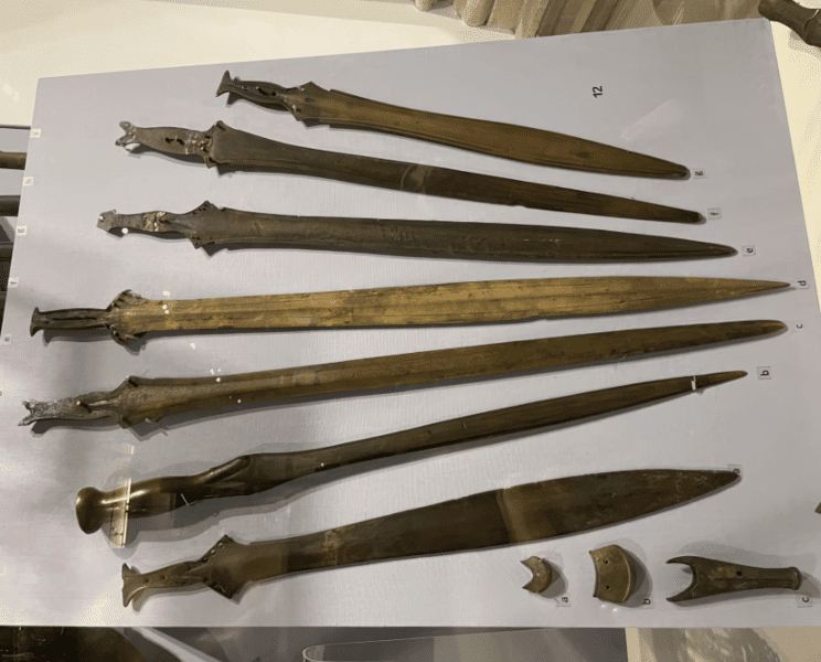 Collection of Irish Bronze Swords